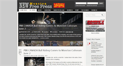 Desktop Screenshot of monctonfreepress.com